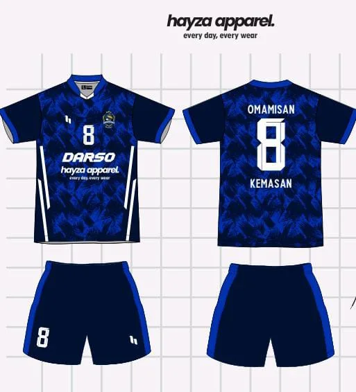 Konveksi Jersey Futsal Jogja: Custom Jersey Tim dengan Nama dan Nomor Punggung