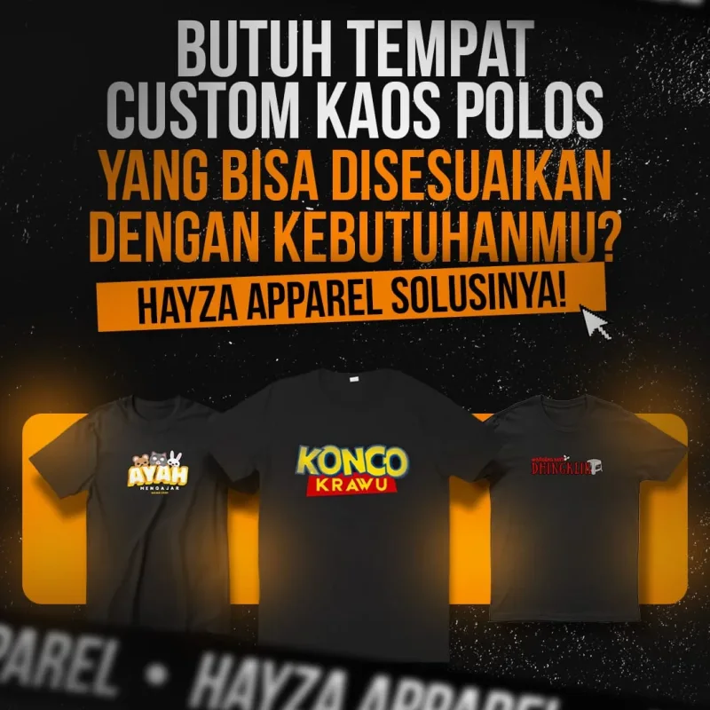 Cara Buat Kaos Custom Jogja: Panduan Step-by-Step untuk Pemula