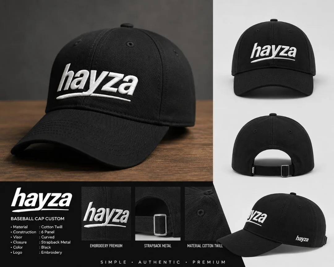 Topi Baseball Custom #1